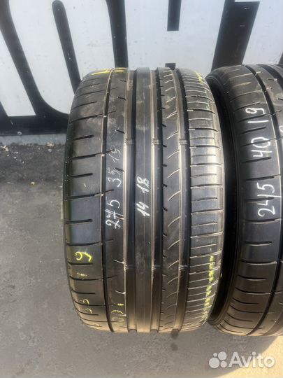 Dunlop SP Sport Maxx 050+ 245/40 R19 и 275/35 R19