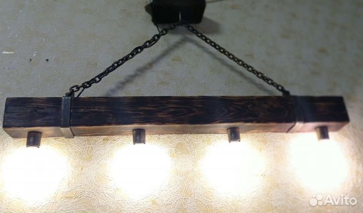 Люстра потолочная в стиле лофт