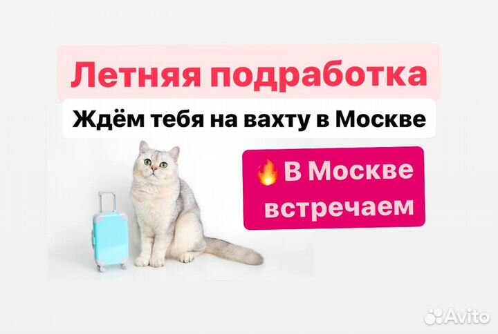 Комплектовщики на склад.Работа вахтой