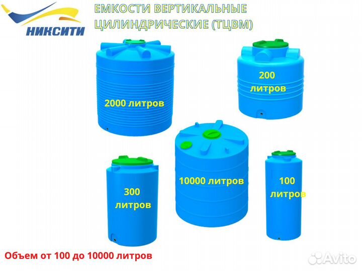 Ёмкости и баки для питьевой воды