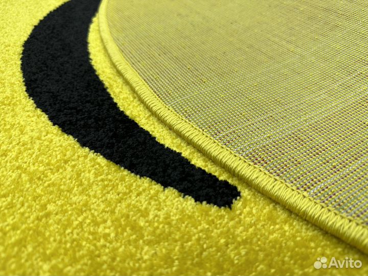 Коврик детский, смайлик 1х1м