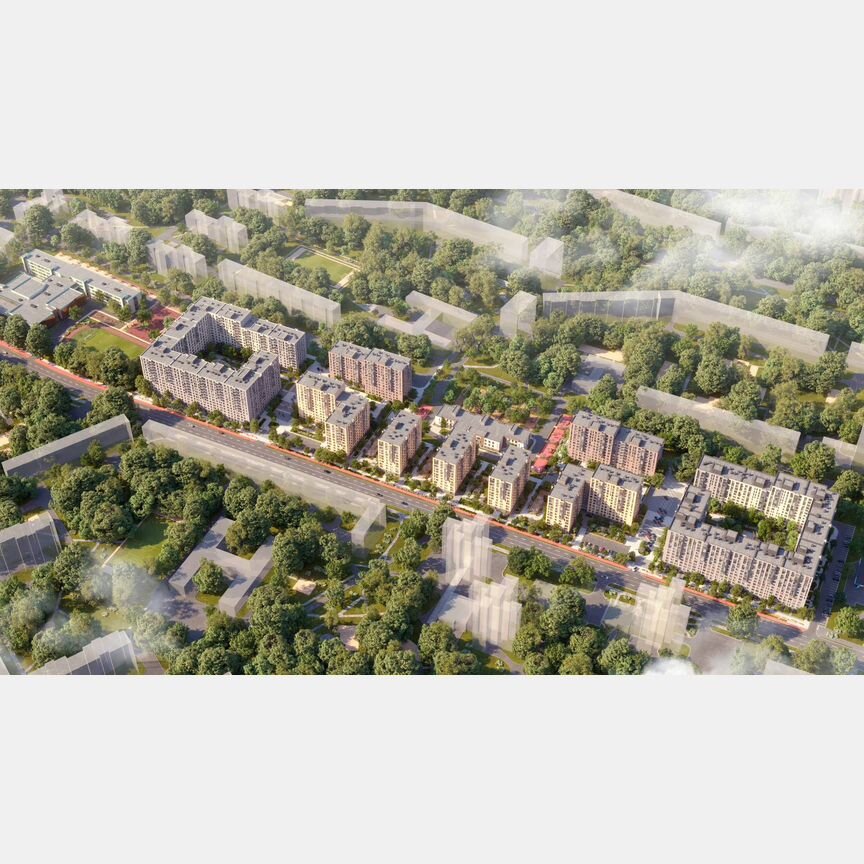 2-к. квартира, 68,8 м², 7/11 эт.