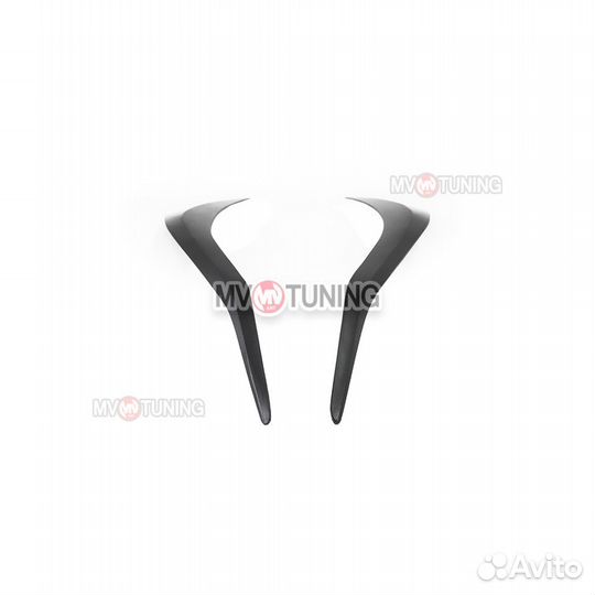 Реснички zeus Hyundai Solaris 2014-2016