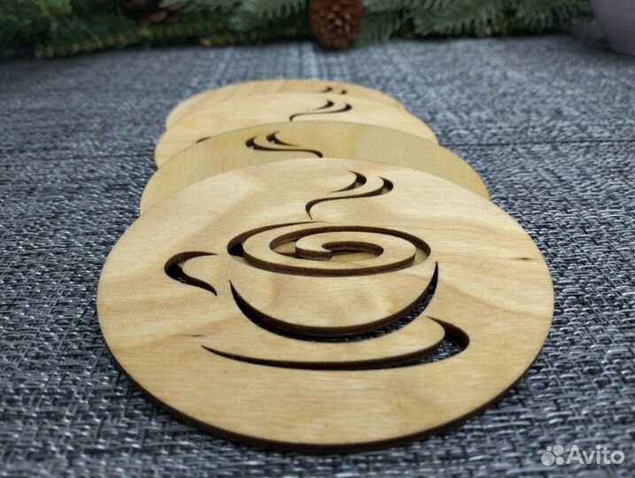 Подставки под горячее Дерево