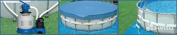 26330 intex каркасный бассейн 549х132 см NEW 2023