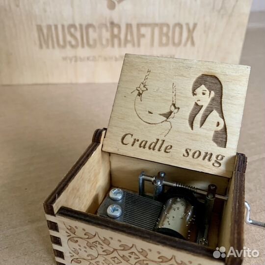 Музыкальная шкатулка cradle song колыбельная Песня