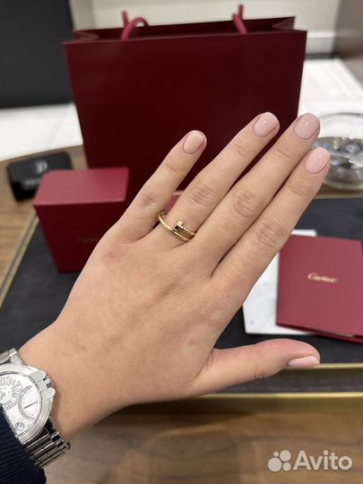 NEW Кольцо Cartier Juste un Clou Small Model