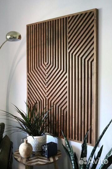 Рейки для стен из ясеня в стиле Armani LH termo