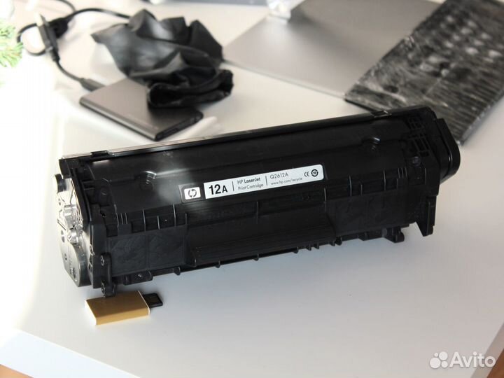 Использованный картридж HP 12A Q2612A