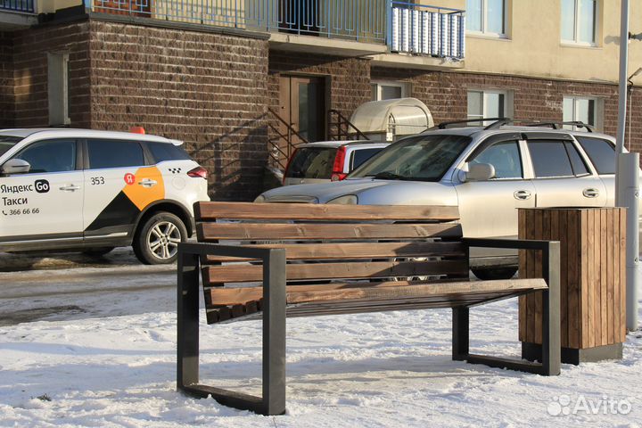 Скамейка уличная