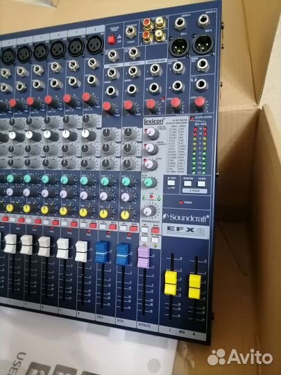 Новый Микшерный пульт Soundcraft EFX 8