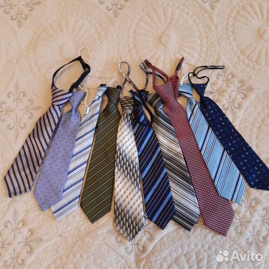 Галстук школьный для мальчика