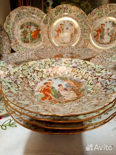 Кобальт.Тарелки.Мадонна.Германия.Чехия