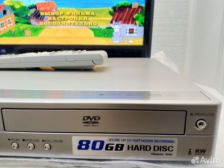 Рекордер Sharp DV-HR 300 RU DVD+HDD