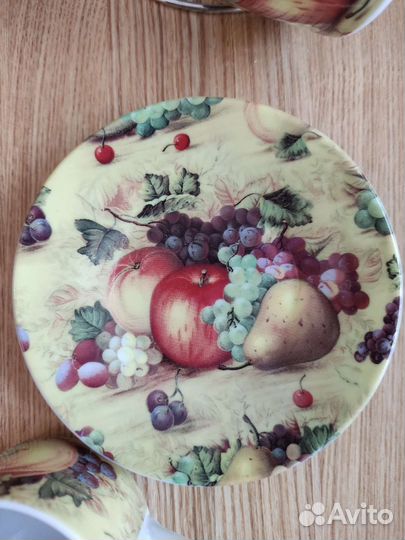 Кофейные чашки с блюдцами фарфор yamasen