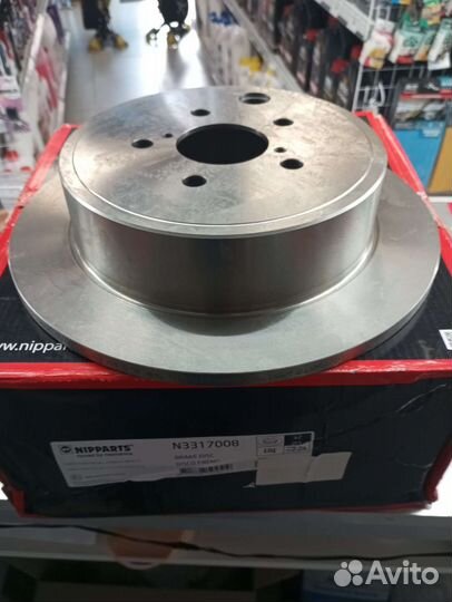 Диск тормозной задний Subaru Forester Impreza Outb