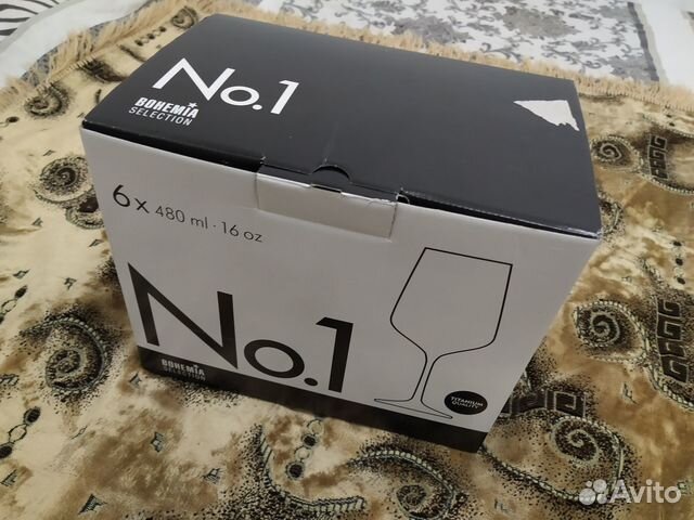 Бокалы Bohemia 6х480ml 6шт. (1мин от м.Котельники)