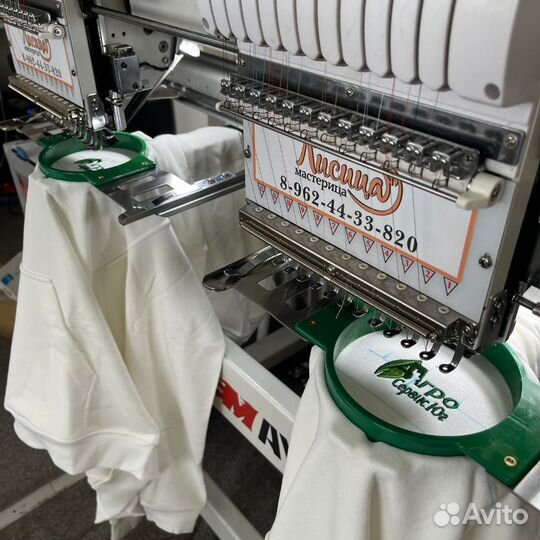 Машинная вышивка на одежде