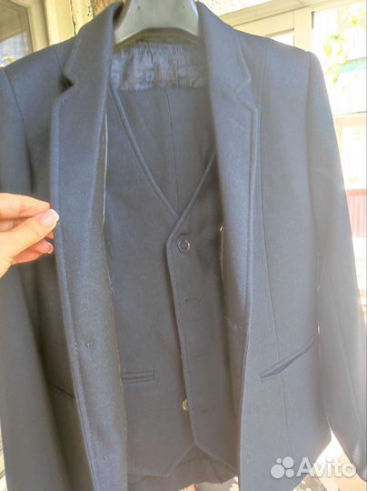 Школьная форма для мальчика 140,146 синяя