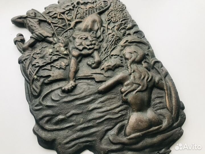 Настенное панно из металла Маугли