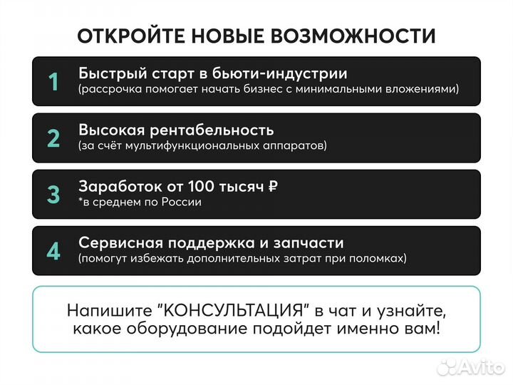 Аппарат массажа в рассрочку