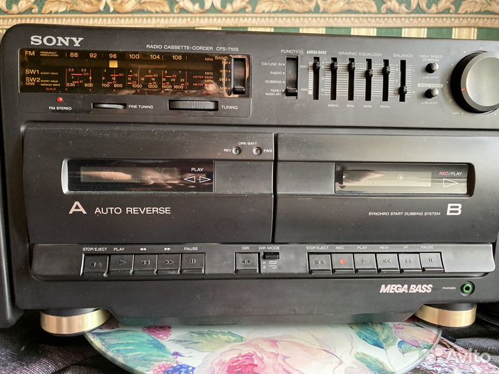 Магнитола Sony CFS 710S