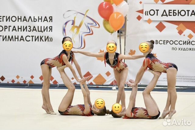 Групповые купальники для художественной гимнастики