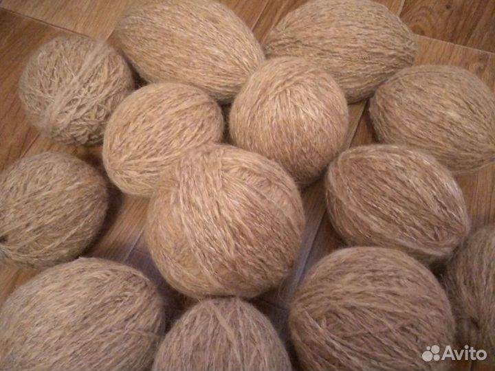 Пряжа из собачьего пуха