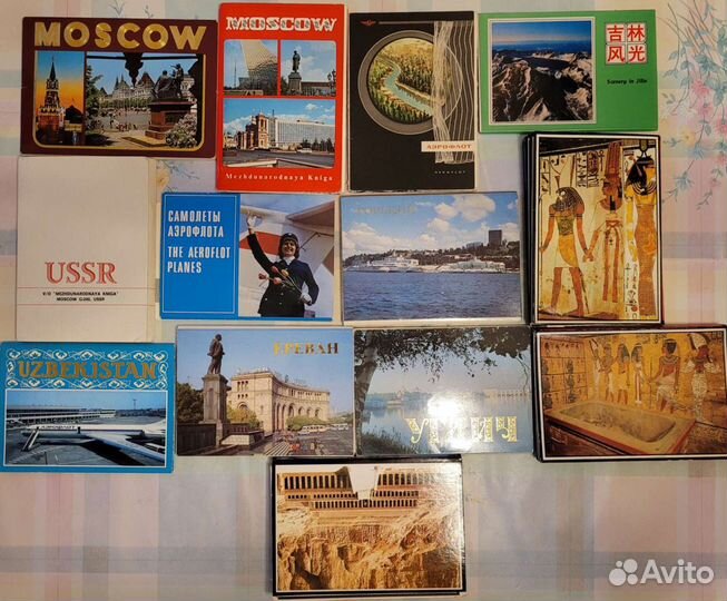 Наборы открыток - бывш. СССР, 32 комплекта