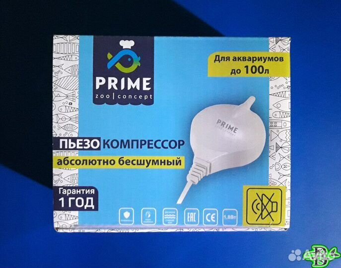 Пьезокомпрессор для аквариума бесшумный