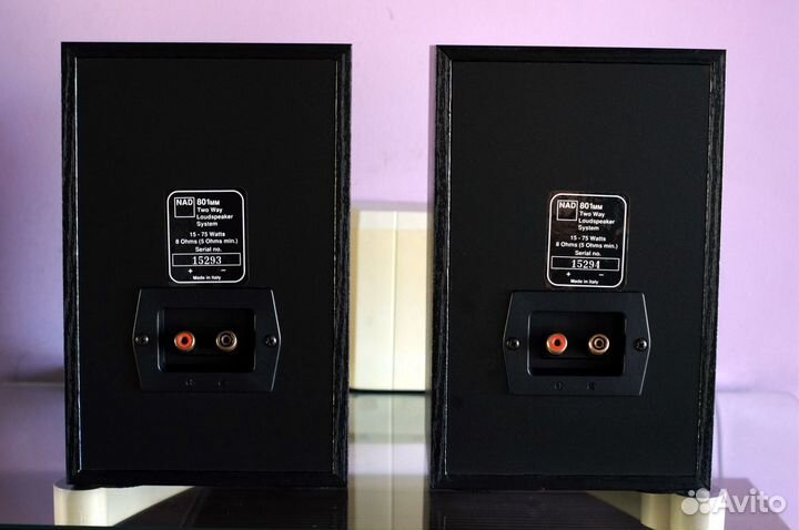 Hi-Fi, стерео акустика NAD 801, Made In Italy