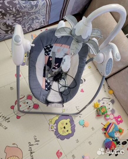 Детские электронные качели