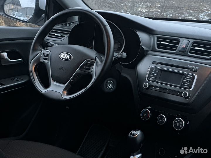Kia Rio 1.6 МТ, 2015, 119 800 км
