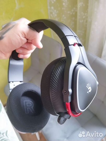 Беспроводные наушники a4tech bloody mr 710