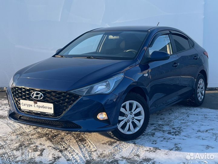 Hyundai Accent 1.6 AT, 2022, 55 115 км