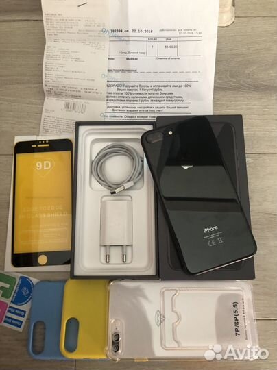 iPhone 8 plus 64gb black акб 100
