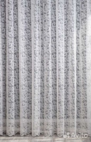 Тюль жаккард 234/500 см