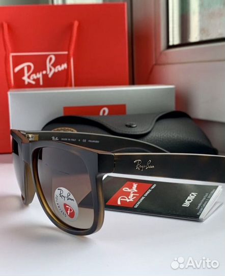 Солнцезащитные очки ray ban Justin polaroid