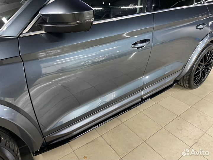 Накладки под пороги Skoda Kodiaq