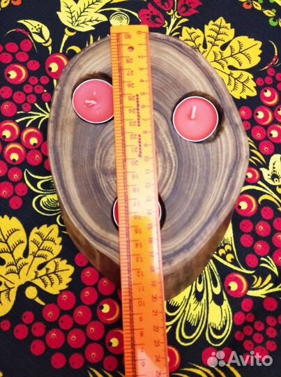 Подсвечник спил