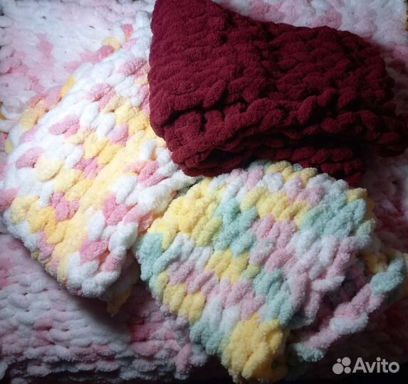 Шарфы детские вязаные