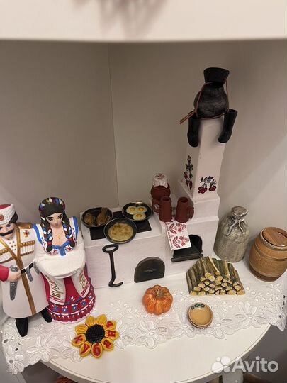 Глиняные игрушки, статуэтки, фигурки