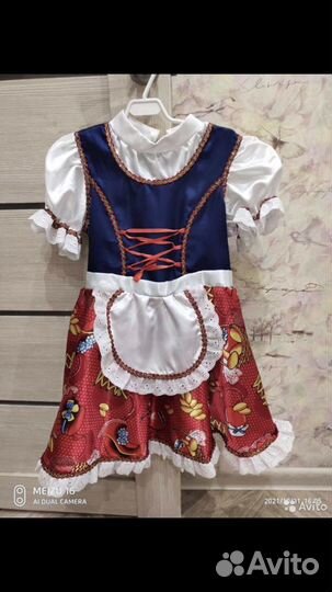 Костюм красной шапочки