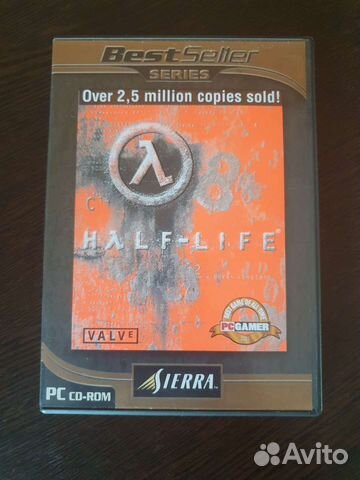 Half-life зарубежная лицензия pc dvd