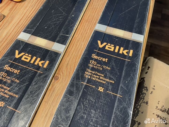 Горные лыжи Volkl Secret 170