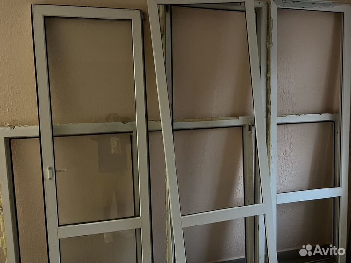 Окна лоджия бу