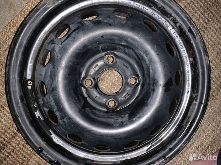 Штампы r 15 на toyota