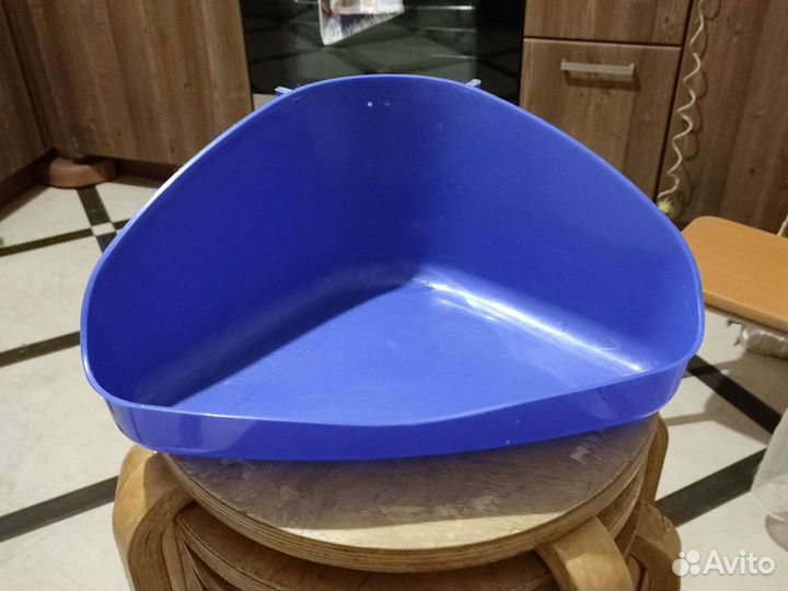 Угловой туалет для грызунов и хорьков