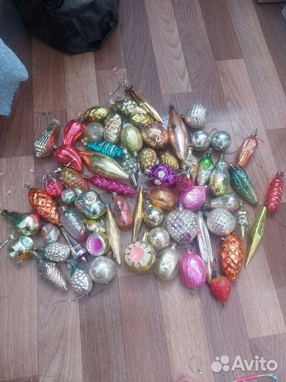 Елочные игрушки СССР