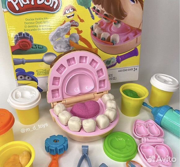 Набор плей до зубной доктор